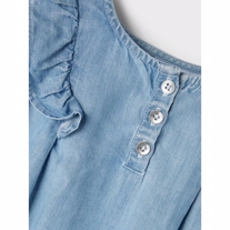 NAME IT Sweat Denim Top Batanja Light Blue